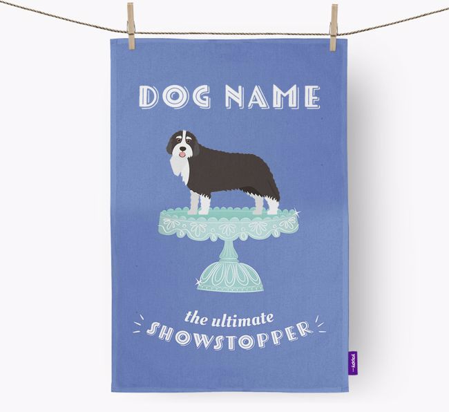 'The Ultimate Showstopper' - Personalised {breedFullName} Tea Towel